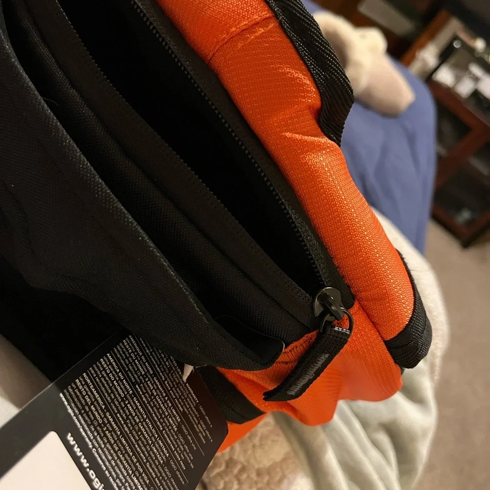 OGIO Orange and Black NWT Backpack with Front Logo